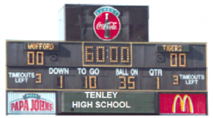 school scoreboard